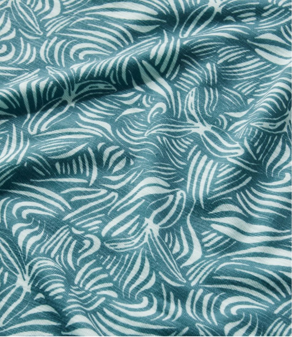 Women's Streamside Tank Splitneck Print
