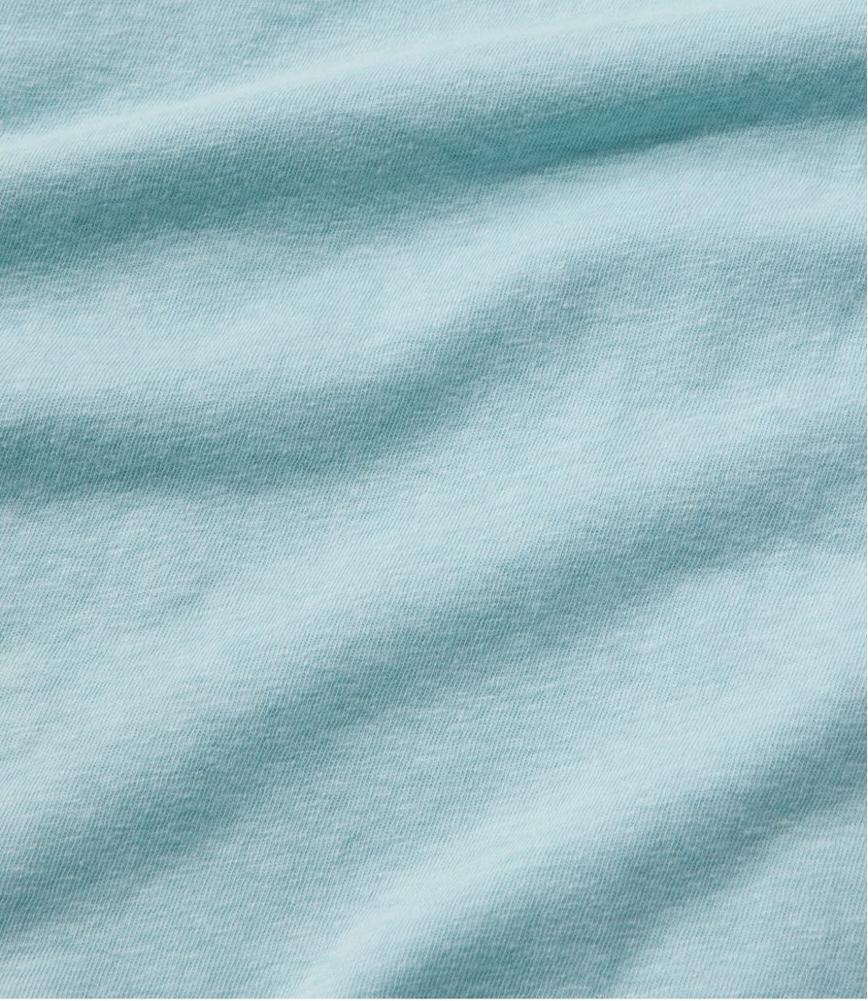 Women's Linen/Cotton Tee Short-Sleeve Scoopneck