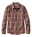 Women's Scotch Plaid Flannel Shirt Relaxed