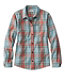 Women's Scotch Plaid Flannel Shirt Relaxed