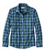 Women's Scotch Plaid Flannel Shirt Relaxed