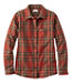 Women's Scotch Plaid Flannel Shirt Relaxed