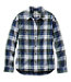 Women's Scotch Plaid Flannel Shirt Boyfriend
