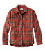 Women's Scotch Plaid Flannel Shirt Boyfriend