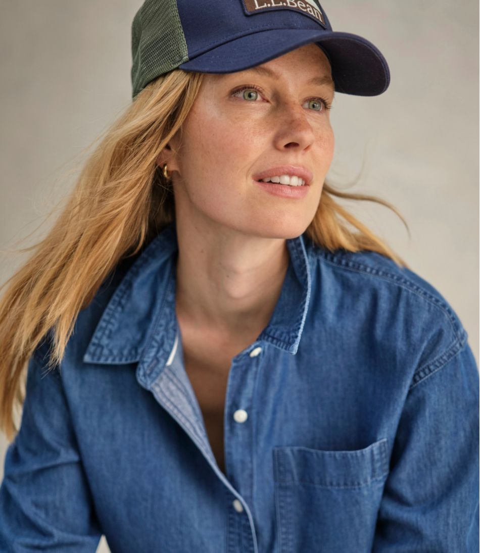 Women's L.L.Bean Denim Boyfriend Shirt