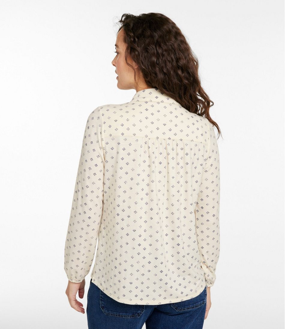 Women's Camden Hills Button Front Shirt Print