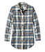 Tunic Women's Scotch Plaid Flannel Shirt