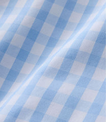 Long-Sleeve Relaxed Fit Plaid Women's Wrinkle-Free Pinpoint Oxford Shirt