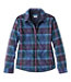 Snap-Front Plaid Women's Fleece-Lined Flannel Shirt