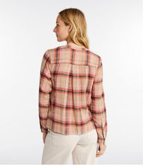 Long-Sleeve Collarless Women's L.L.Bean Day Breeze Shirt