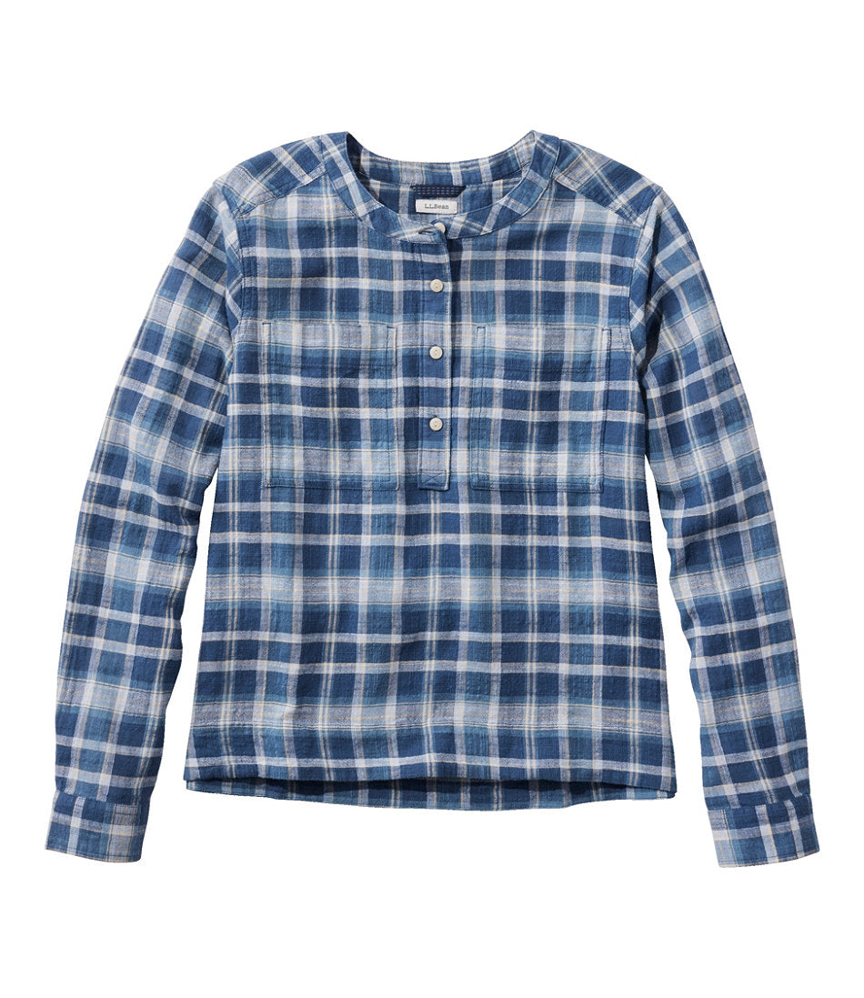 Long-Sleeve Collarless Women's L.L.Bean Day Breeze Shirt