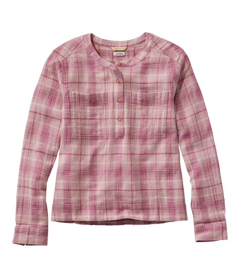 Long-Sleeve Collarless Women's L.L.Bean Day Breeze Shirt