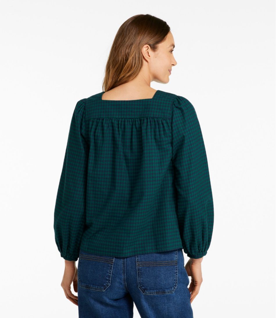 Women's Whisperweight Flannel Shirt Squareneck