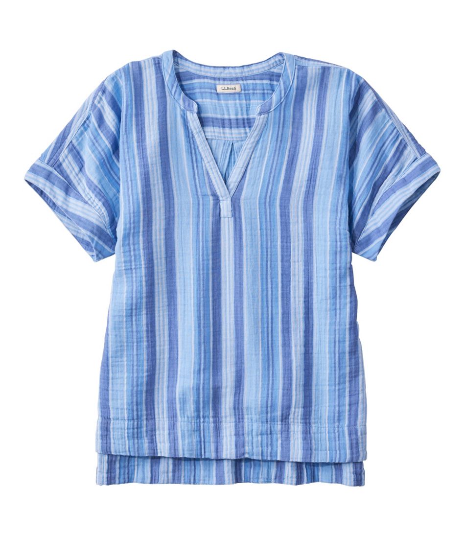 Women's Cloud Gauze Shirt Short-Sleeve