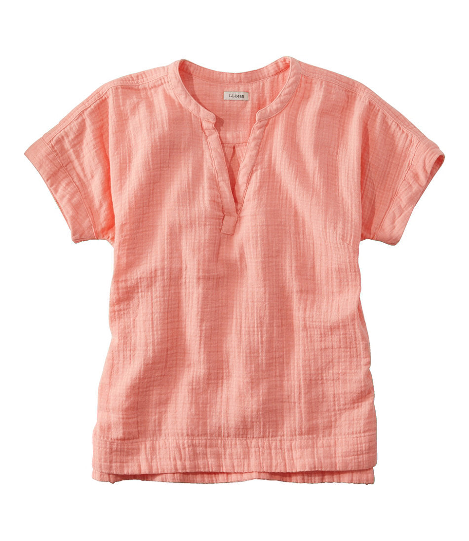 Women's Cloud Gauze Shirt Short-Sleeve