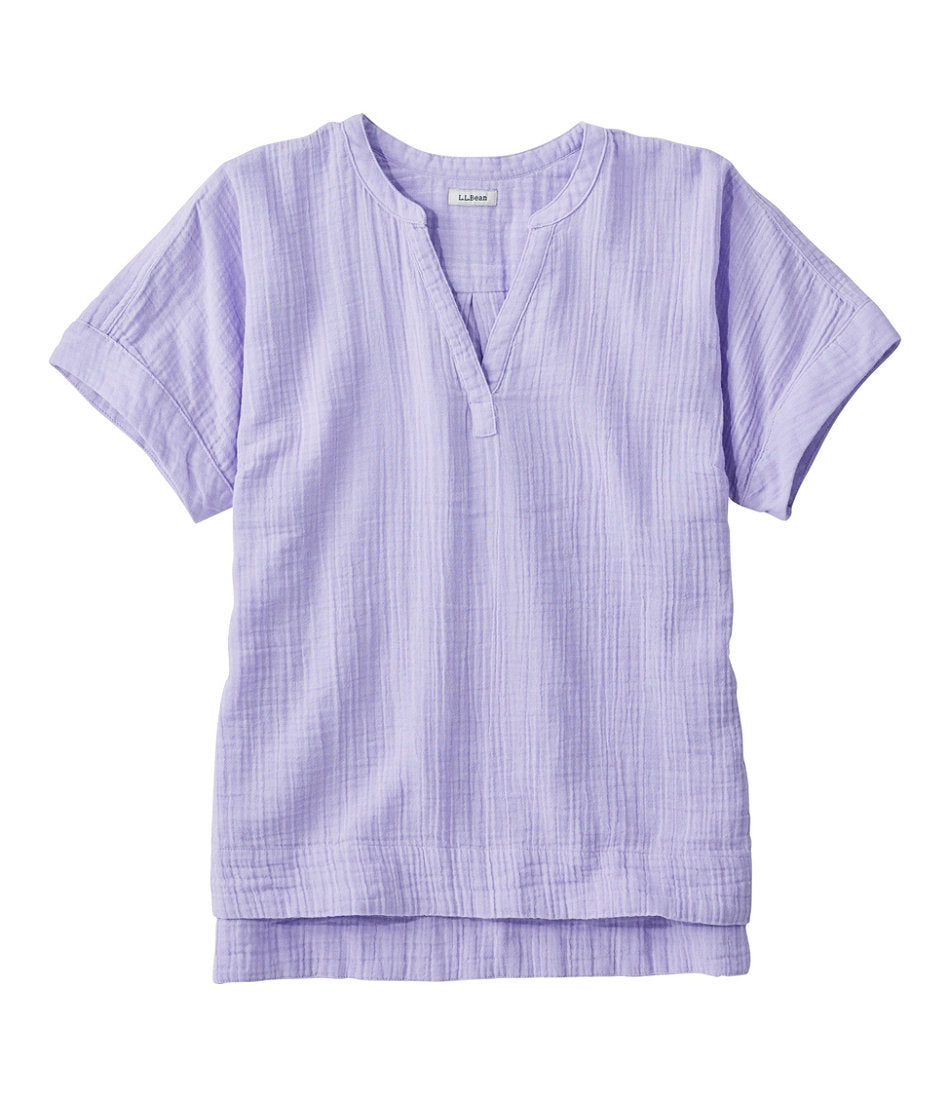 Women's Cloud Gauze Shirt Short-Sleeve