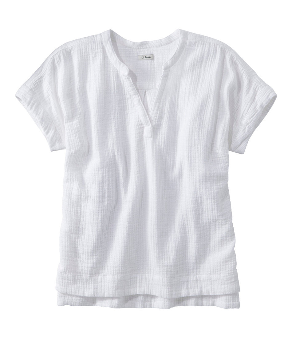 Women's Cloud Gauze Shirt Short-Sleeve