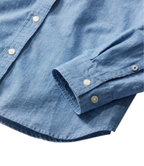 Chambray Long Sleeve Women's Essential Cotton Shirt