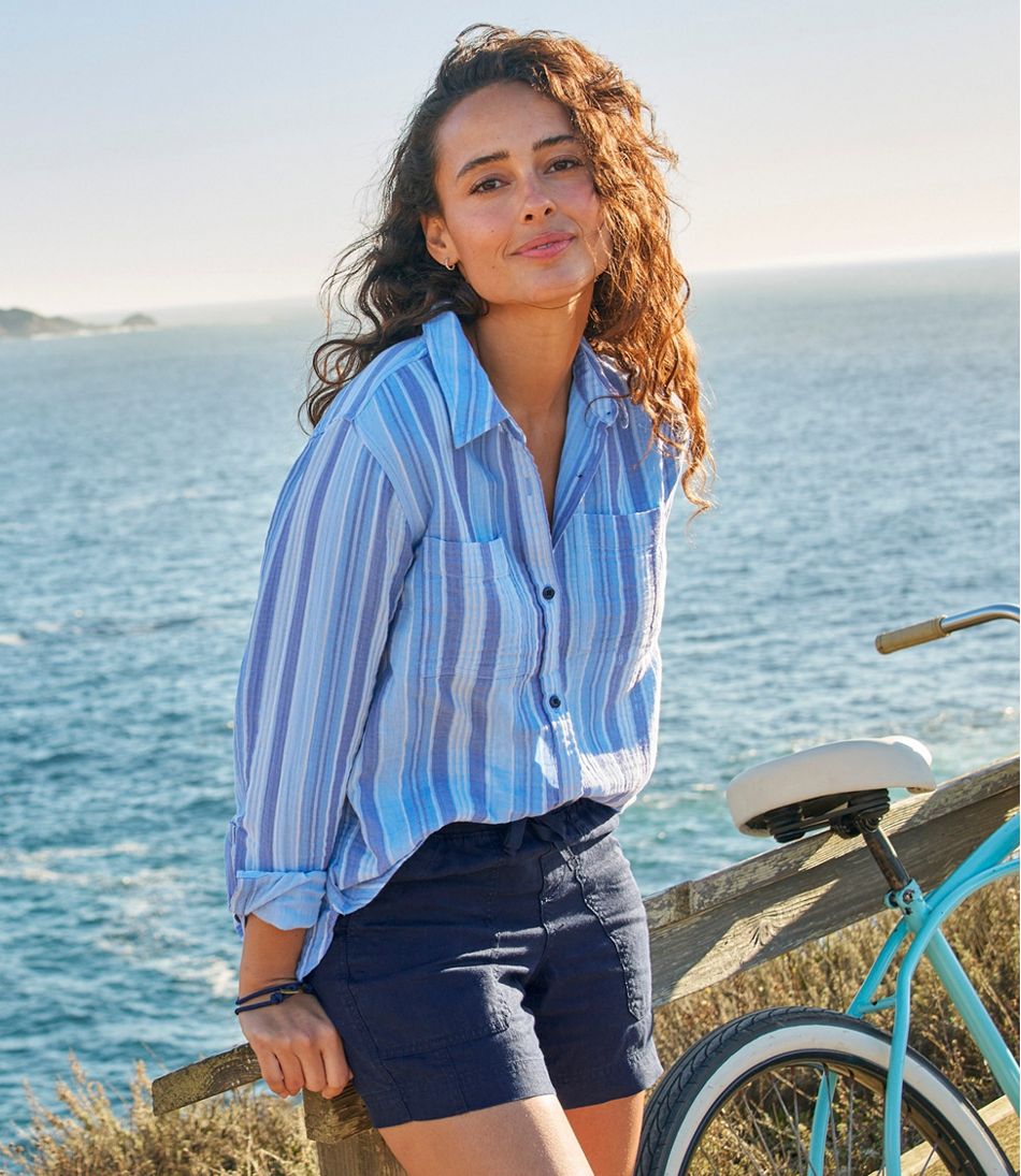 Women's Cloud Gauze Shirt Long-Sleeve