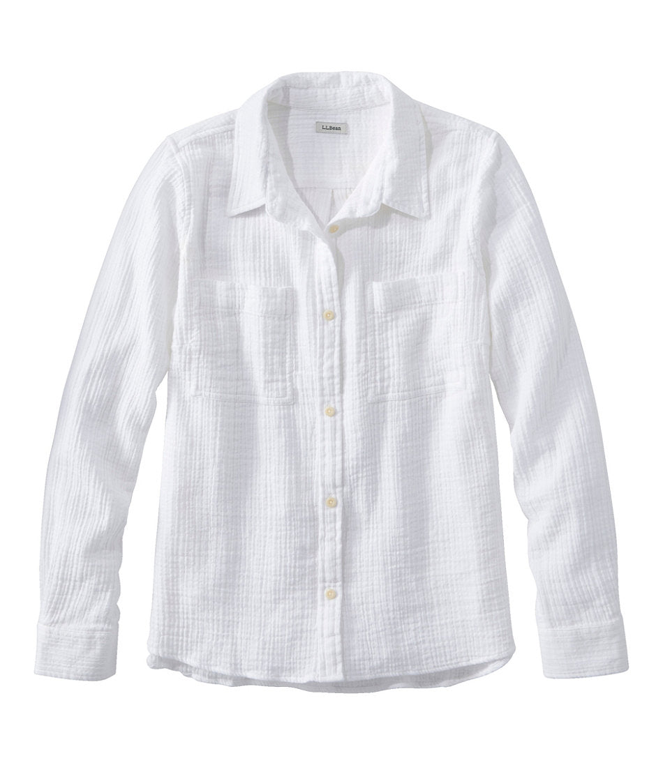 Women's Cloud Gauze Shirt Long-Sleeve