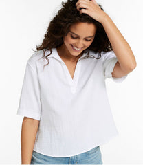 Women's Cloud Gauze Shirt Polo