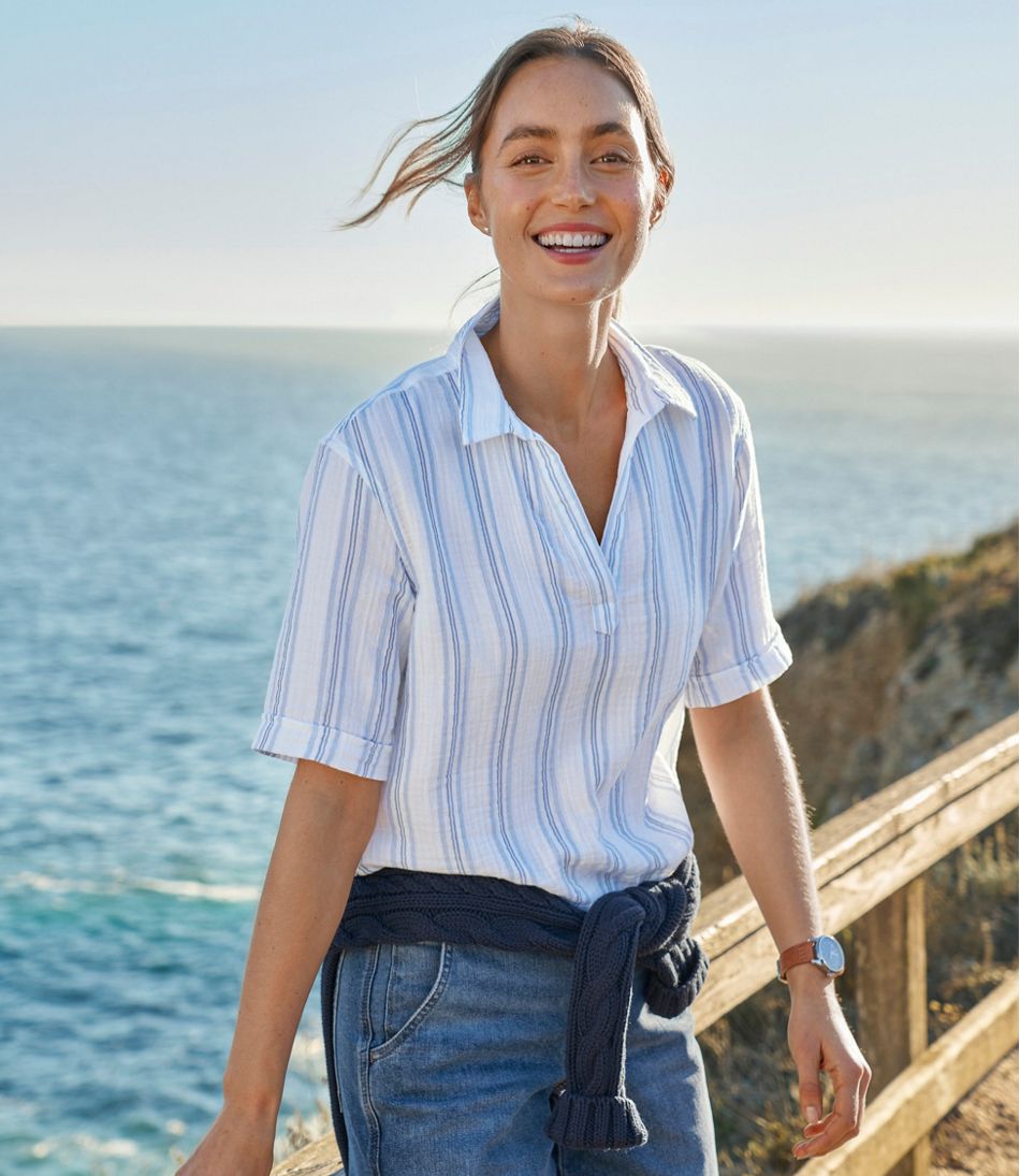 Women's Cloud Gauze Shirt Polo