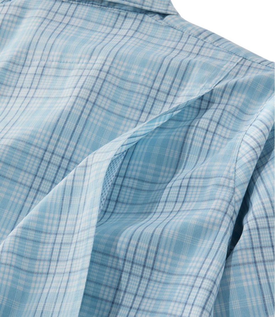 Plaid Long-Sleeve Women's Tropicwear Shirt