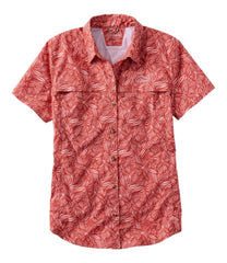 Short-Sleeve Print Women's Tropicwear Shirt