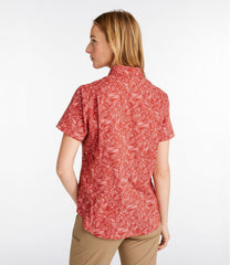Short-Sleeve Print Women's Tropicwear Shirt