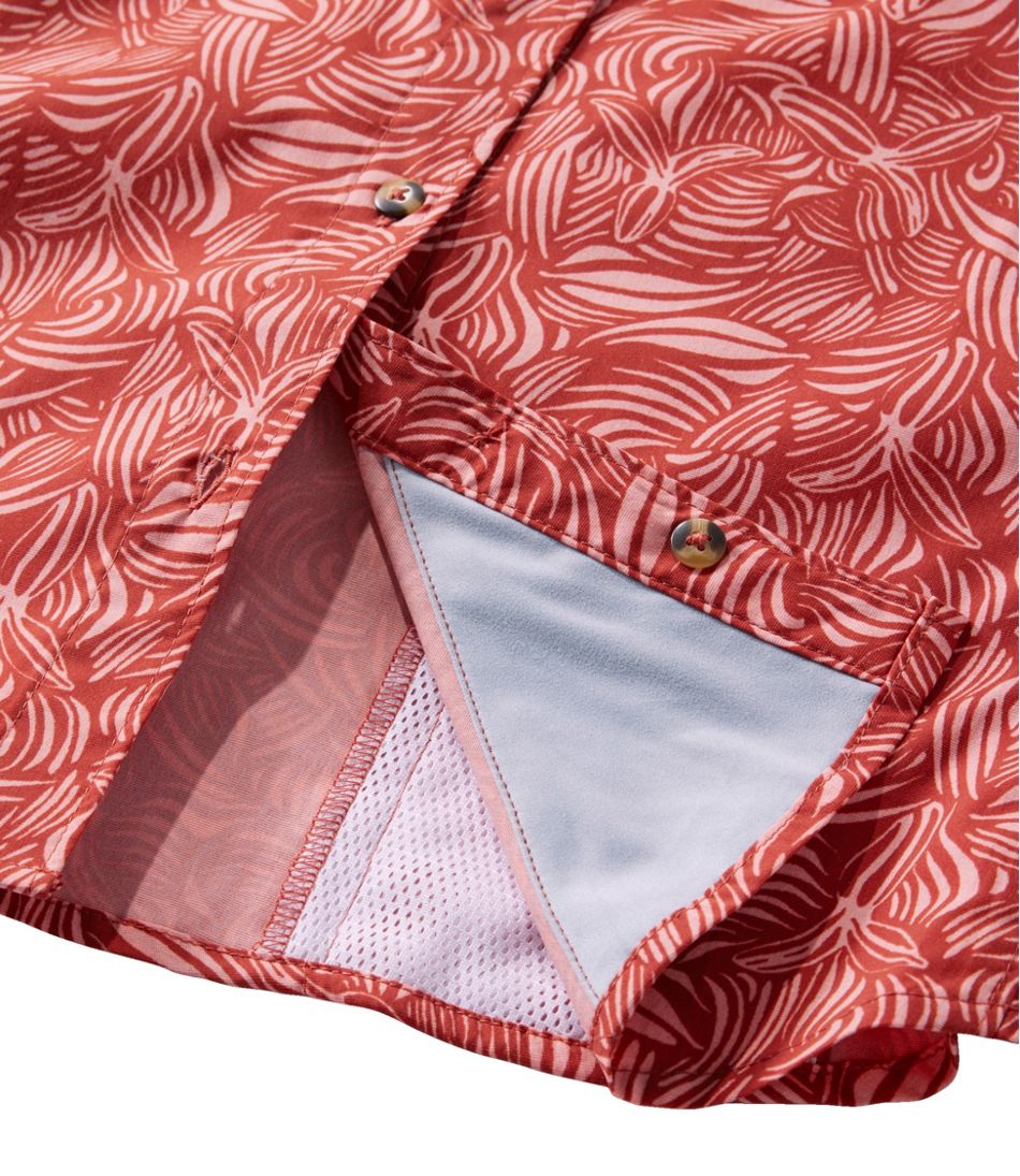 Short-Sleeve Print Women's Tropicwear Shirt