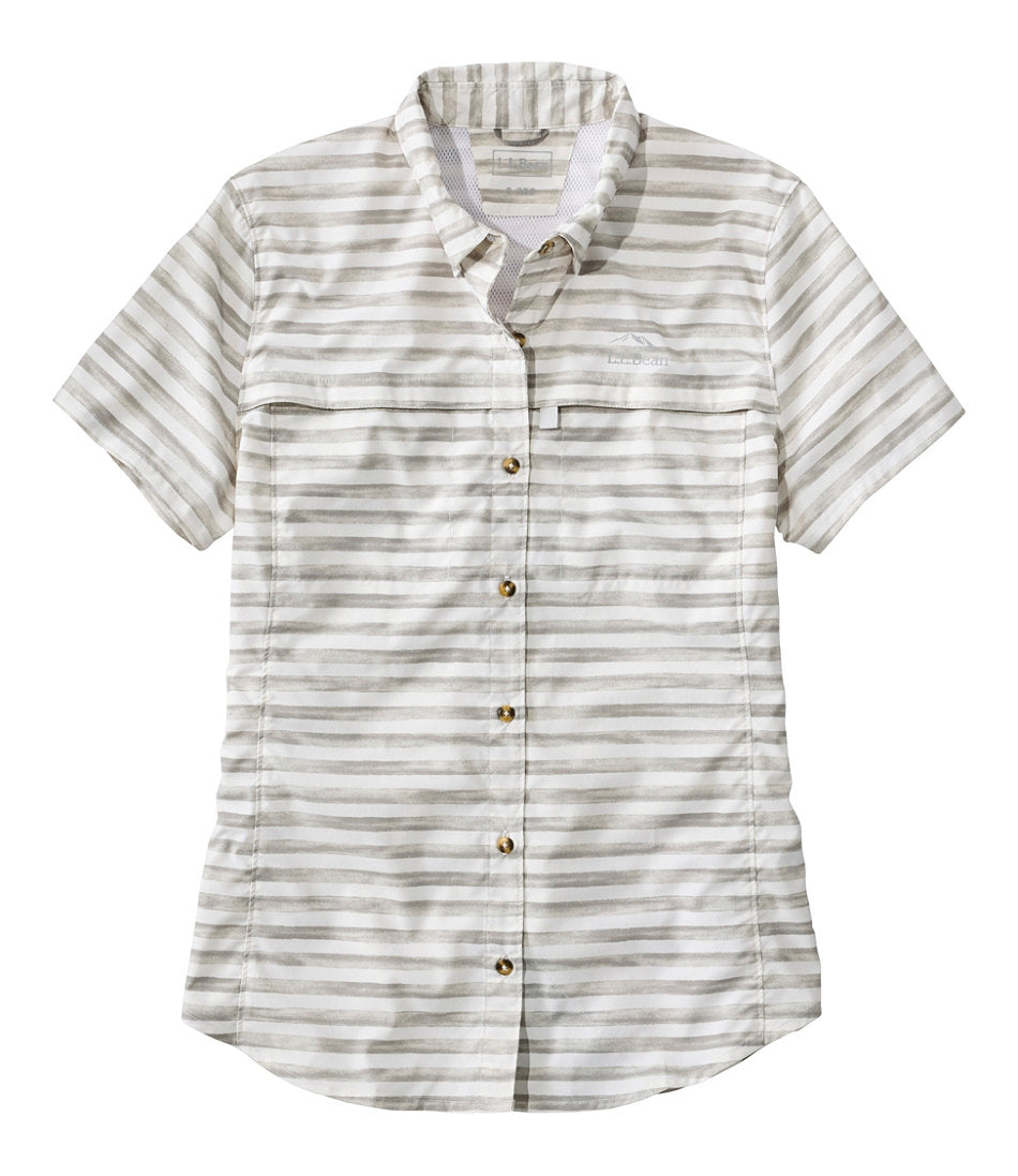Short-Sleeve Print Women's Tropicwear Shirt
