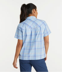 Short-Sleeve Plaid Women's Everyday SunSmart® Woven Shirt