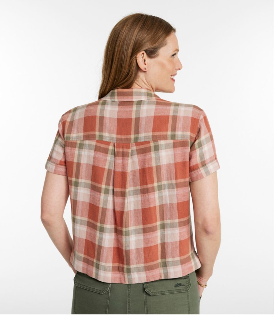 Short-Sleeve Women's Signature Hemp/Cotton Camp Shirt