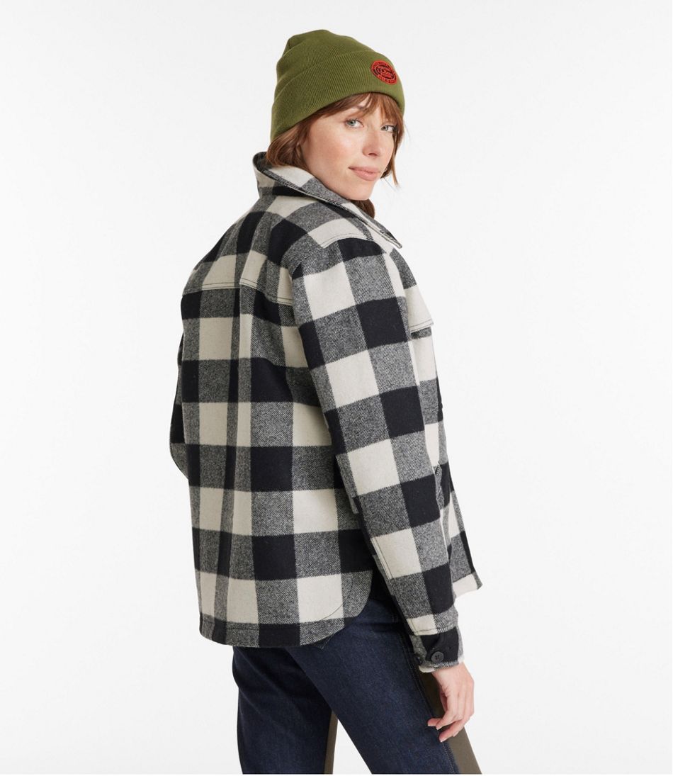 Plaid Women's Maine Guide Zip Front Jac-Shirt with Primaloft
