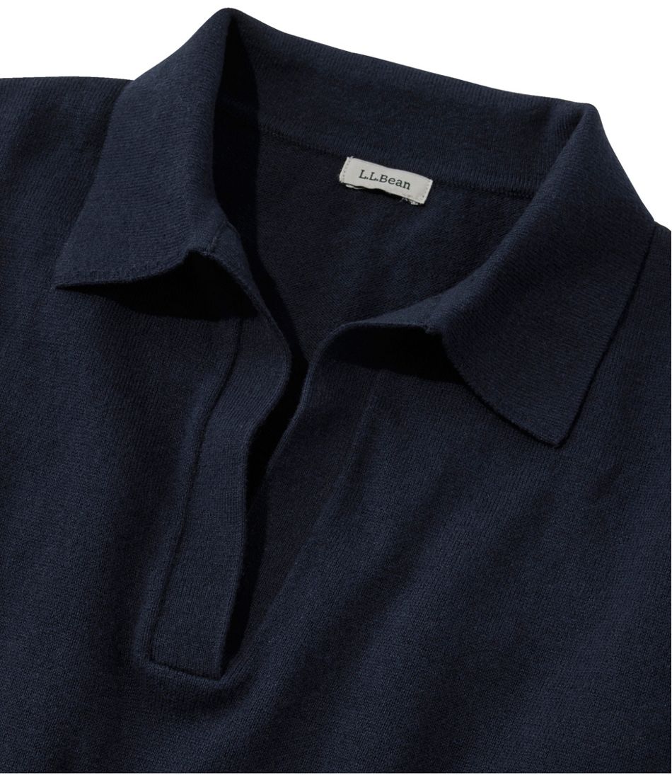 Women's Cotton/Cashmere Sweater Polo
