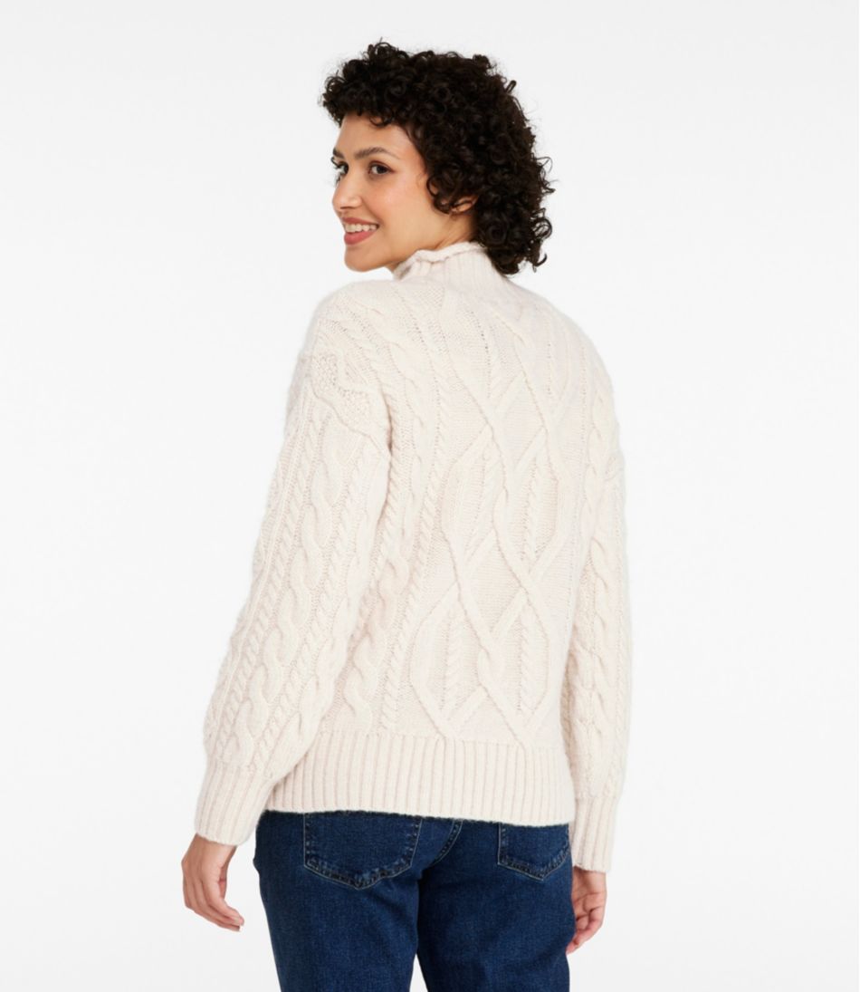 Women's 1912 Heritage Wool Blend Mockneck Sweater