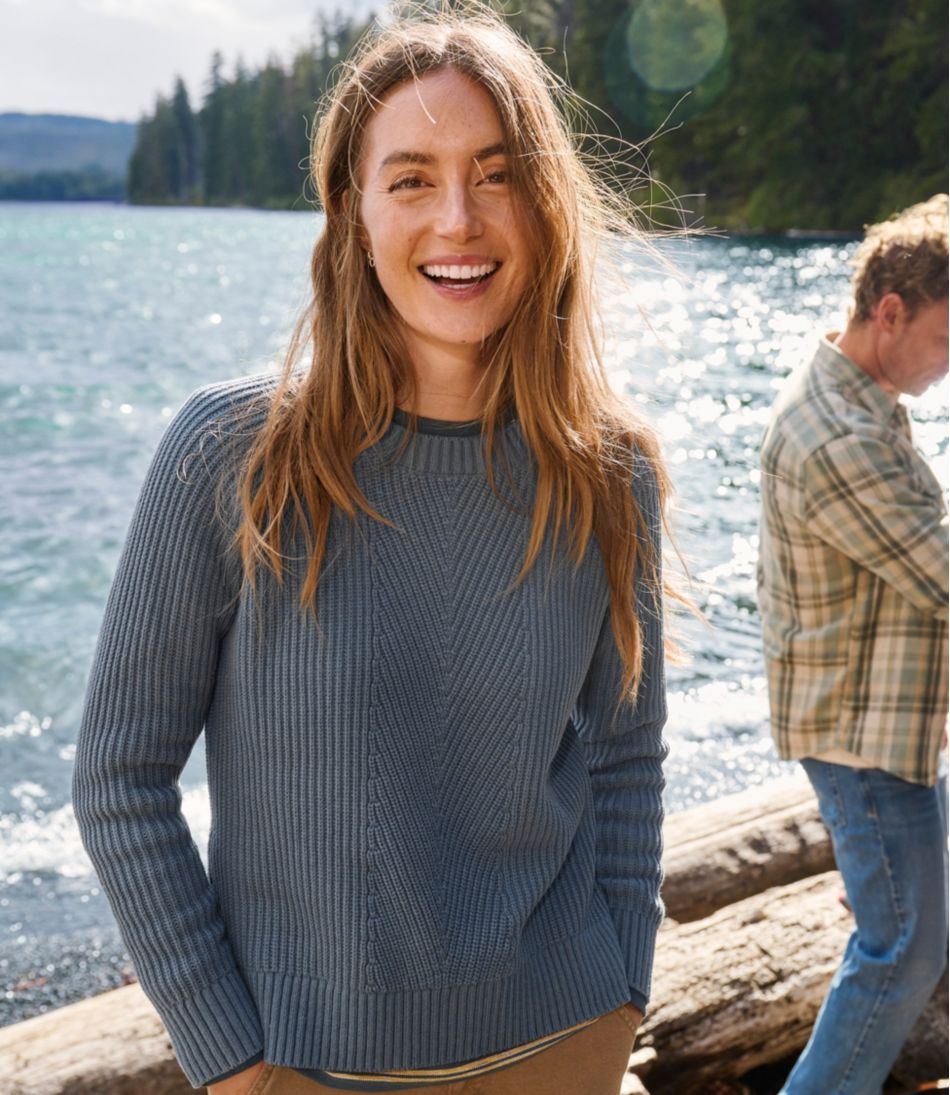 Women's Mariner Shaker Sweater Crewneck