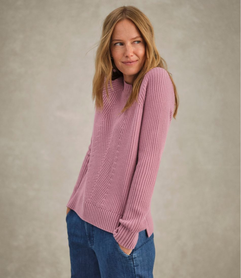 Women's Mariner Shaker Sweater Crewneck
