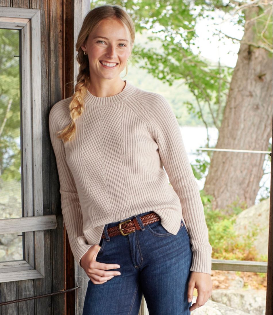 Women's Mariner Shaker Sweater Crewneck