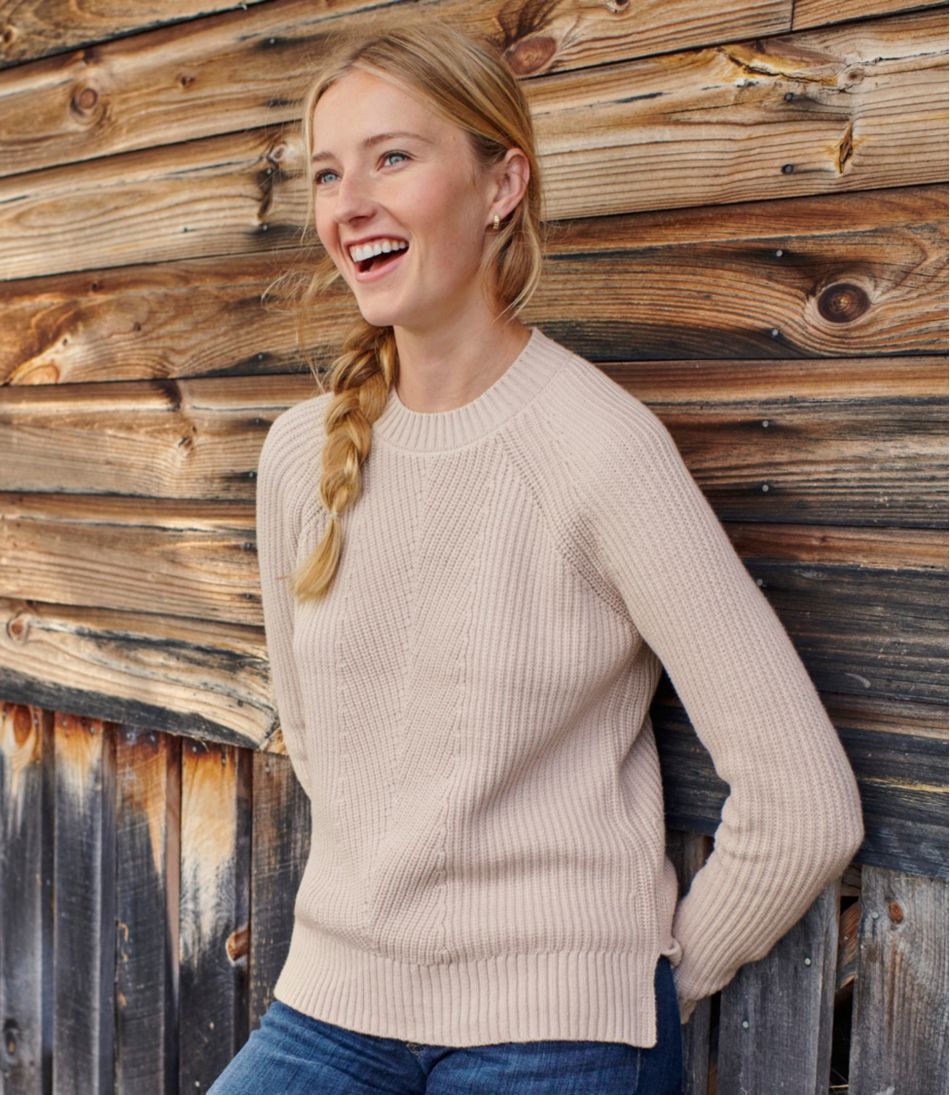 Women's Mariner Shaker Sweater Crewneck