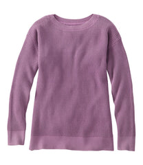 Women's Sunwashed Waffle Sweater Pullover