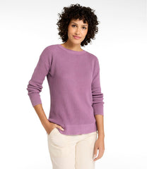 Women's Sunwashed Waffle Sweater Pullover
