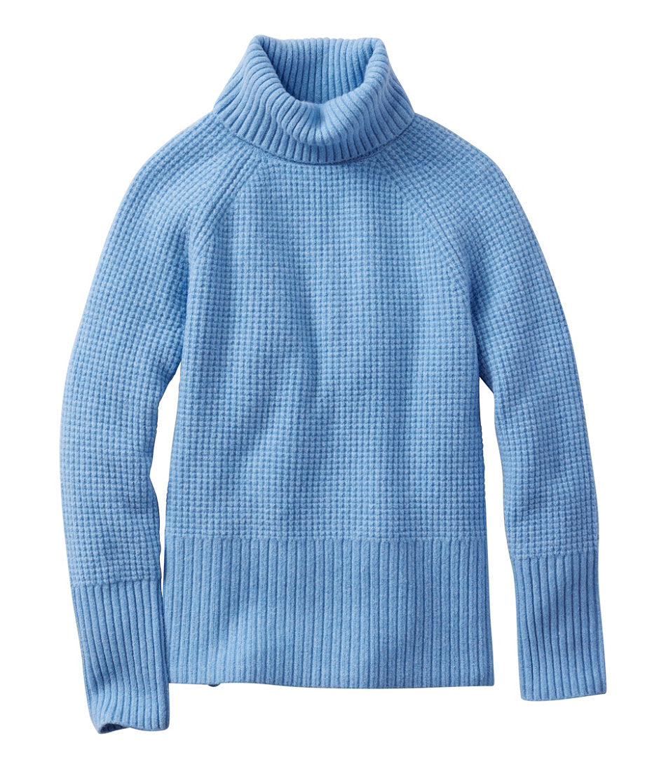 Women's SuperSoft Waffle Sweater Turtleneck