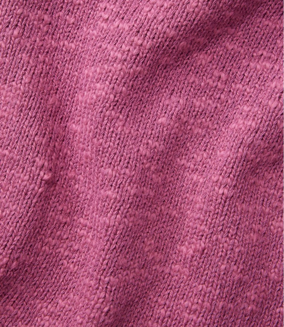 Crewneck Women's Cotton Ragg Sweater