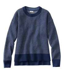 Women's Wicked Soft Cotton/Cashmere Crewneck Sweater Pattern