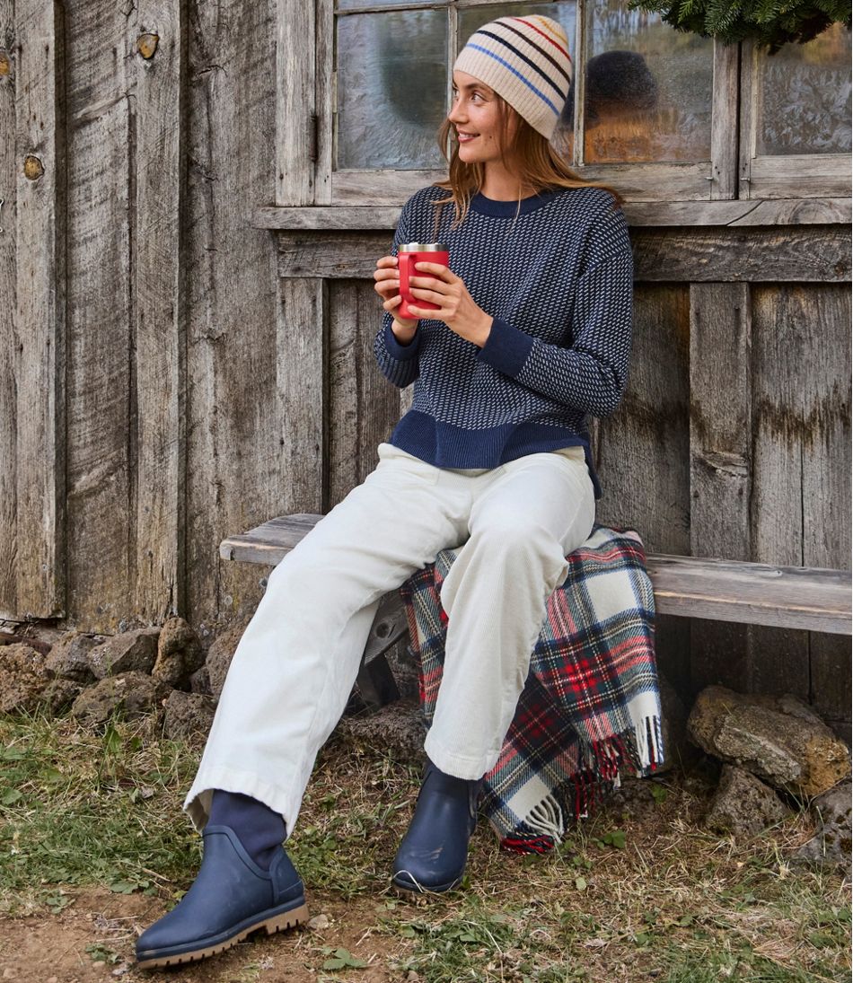 Women's Wicked Soft Cotton/Cashmere Crewneck Sweater Pattern