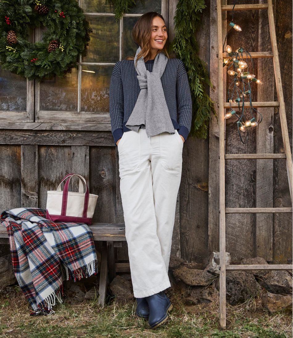 Women's Wicked Soft Cotton/Cashmere Crewneck Sweater Pattern