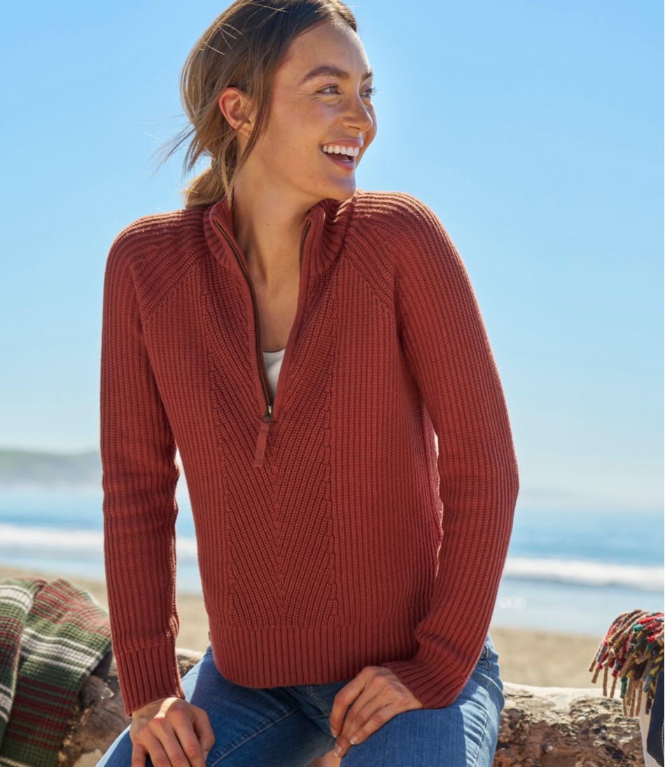 Women's Mariner Shaker Sweater Quarter-Zip