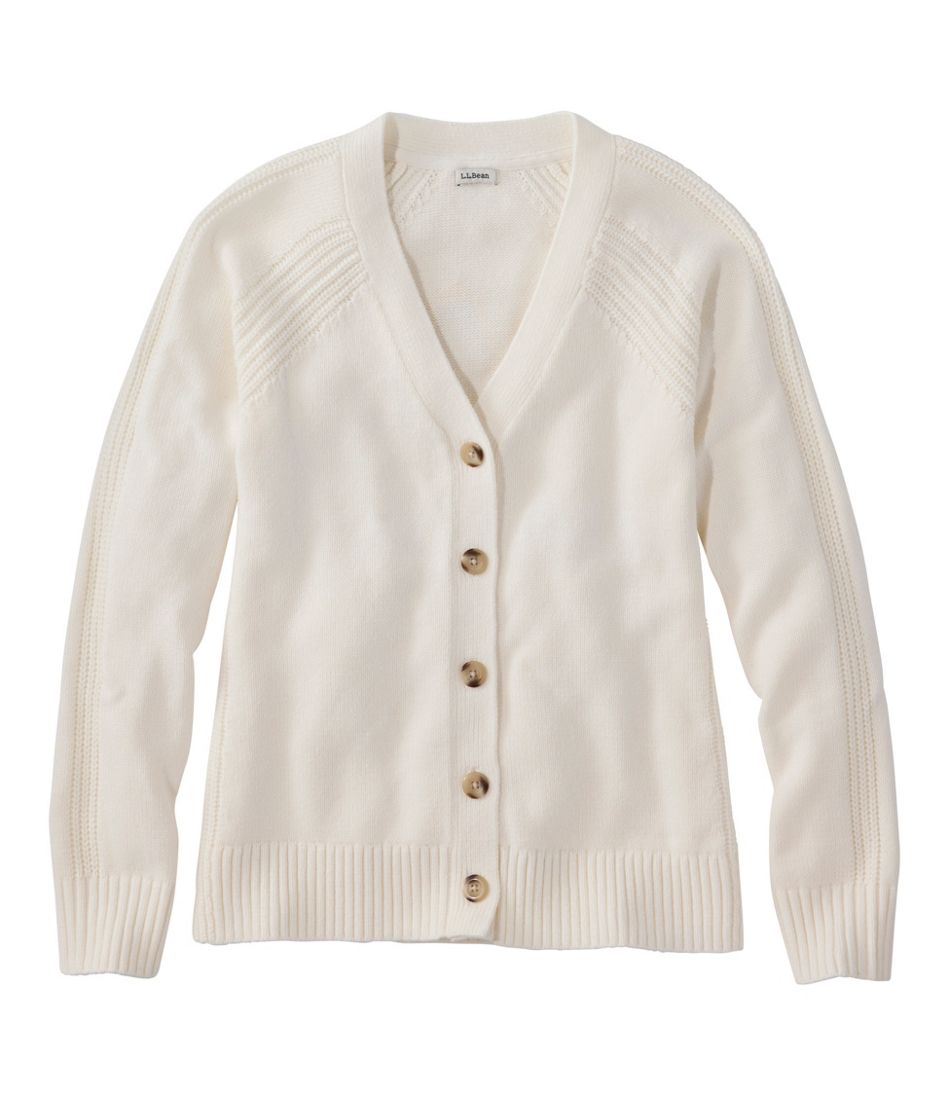 Women's Mariner Shaker Sweater V-Neck Cardigan