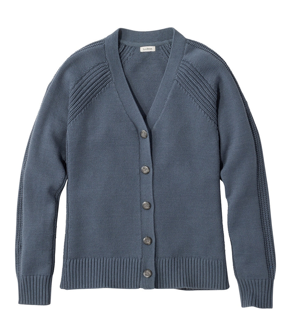 Women's Mariner Shaker Sweater V-Neck Cardigan